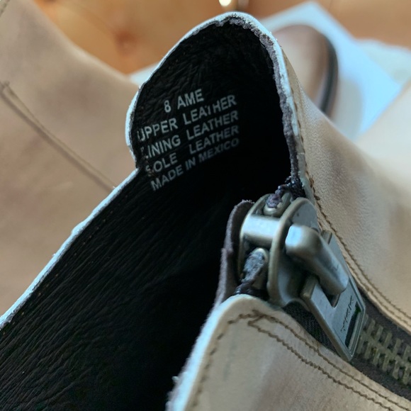 Hardy Brand Tan Leather Ankle Bootie Mexico US8 - Picture 10 of 16